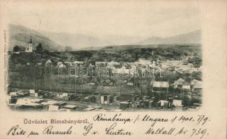 Rimabánya, fatelep; Lintner Géza kiadása / sawmill (EK)