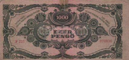 1930-1946. 7db klf bankjegy és reklám több féle "Hazafias Népfront XXI. ker Bizottsága... CSEPE...