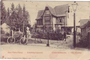 Alsó-Tátra Füred Széchényi nyaraló