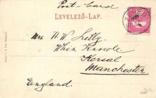 Kisbáb, Kisbaáb, Maly Bab; kastély, kiadja Kanitz C. és fiai / castle