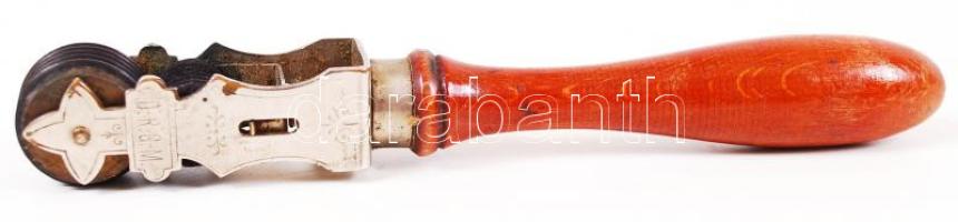 Régi üvegvágó, h:14 cm