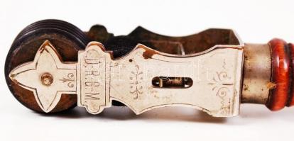 Régi üvegvágó, h:14 cm