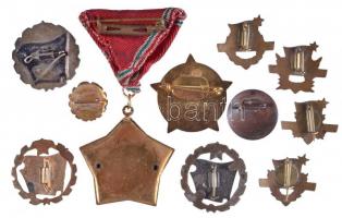 11db klf kommunista kitűző és jelvény T:1-,2