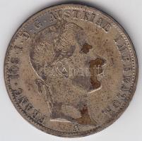 Ausztria 1861A 1Fl Ag "Ferenc József" T:2-
Austria 1861A 1 Florin Ag "Franz Joseph&qu...