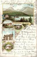 Tátra, Csorba-tó, Hotel Klimo litho