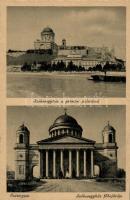 Esztergom - 4 db régi városképes lap