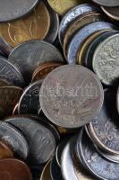 ~0.5kg vegyes fémpénz tétel több mint 40 ország pénzérméjével T:vegyes