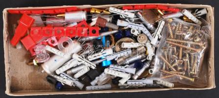 Csavarok, tiplik, Weller páka hegyek, elektromos alktrészek