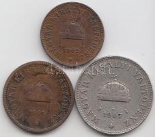 1902. 1f + 1901. 2f + 1907. 20f T:2,2-
Adamo K1,2,4