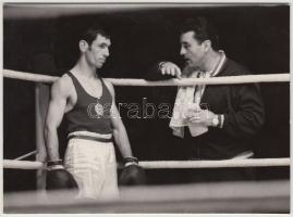 Hemző Károly: Papp László és Gedó György fotója 20x13 cm