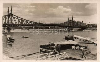 Budapest - 4 db régi városképes lap