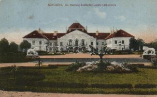 Köpcsény, Kittsee; Dr. Herczeg Batthyány László várkastélya / castle (EK)
