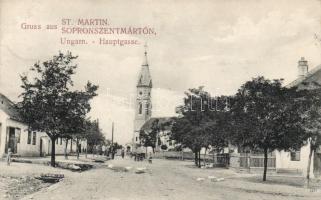 Sopronszentmárton, Markt Sankt Martin; Hauptgasse / main street