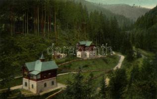 Körmöcbánya Zólyomvölgy, Árpád és Erzsébet nyaralók / holiday houses (Rb)