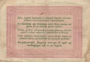 1848. 5Ft "Kossuth-bankó" barna T:III(apró szakadás)