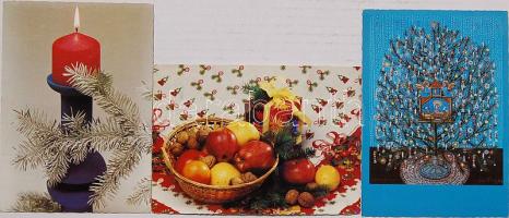 3db Csákányi Lászlónak írt üdvözlőlap 1983-ból