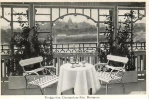 Budapest V. Duna Palota, Ritz, tetőterasz (EK)