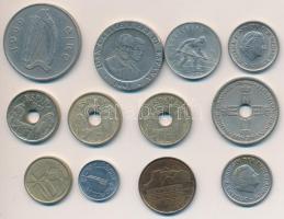 Hollandia/Írország/Spanyolország 1956-1997. 12db vegyes fémpénz T:vegyes
Netherlands/Ireland/Spain 1...
