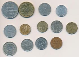 13db vegyes fémpénz különböző országokból T:vegyes 13pcs of mixed coins from different countries C:mixed