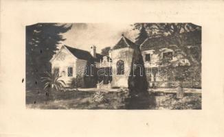 Csáfordjánosfa kastély (ragasztónyom / gluemark)