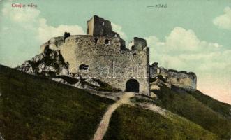 Csejte vára / castle (small tear)