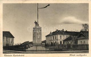 Tardoskedd Hősök emlékszobra / military monument (fl)