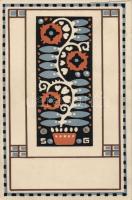 'Az Iparművészeti Iskola levelezőlapjai' Ungarische Werkstätte no. 2006. kiadja Rigler Rt., Budapest