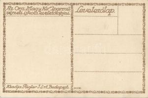 'Az Iparművészeti Iskola levelezőlapjai' Ungarische Werkstätte no. 2006. kiadja Rigler Rt....