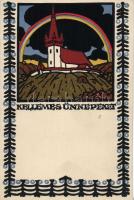 'Az Iparművészeti Iskola levelezőlapjai' Ungarische Werkstätte no. 2014. kiadja Rigler Rt., Budapest