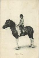 Little Tina, hussar, horse Nordische Kunstanstalt Ernst Schmidt & Co., Lübeck (EK)