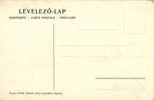 'Vásár' Kner Izidor kiadása / Hungarian folklore art postcard s: Garay