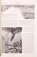 1907 A Zászlónk c. ifjúsági lap teljes évfolyama, félvászon kötésben 426 képpel, szép állapotban