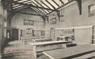 Budapest XXII. Budafok, Magyar királyi pincemesteri tanfolyam, Árverezési csarnok