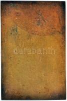 Greff Lajos (1888-1976) 1931. "Róna József 1861-1931" Br emlékplakett (69x46mm) T:2
HP 263...