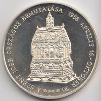 Bognár György (1944-) 1988. "MÉE Budapest - Szent Jobb / Államalapító Szent István" Ag eml...