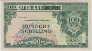Ausztria/nemzetközi megszállás 1944. 100Sch T:II- Austria/allied occupation 1944. 100 Schilling C:VF