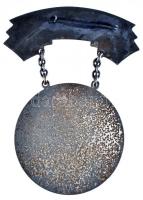 1951. "Kohó és Gépipari Miniszter / Sztálin Vasmű Emlékérem" Br jelvény tokban T:2