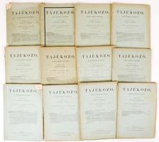 Téjékoztató, Katolikus egyházi folyóirat: 1878. I-VI. szám, II. kötet I-VI. szám (12 db).