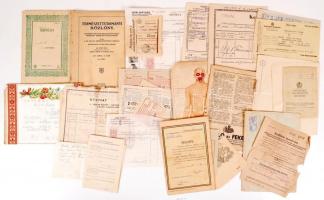 Vegyes nyomtatvány tétel: 1960-1980 12db városképes leporelló, illetve útikalauz, kiállítási füzet; ...