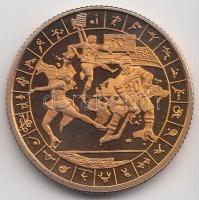 Bognár György (1944-) 1997. "MÉE - Ferencvárosi Torna Club FTC VIII." fényezett Br emlékér...