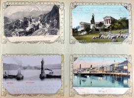 Dr Ballagi Tibor (Ballagi Mór unokája) 1.100-1.200 darabos képeslapgyűjteménye, I. világháború előtt...