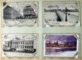 Dr Ballagi Tibor (Ballagi Mór unokája) 1.100-1.200 darabos képeslapgyűjteménye, I. világháború előtt...