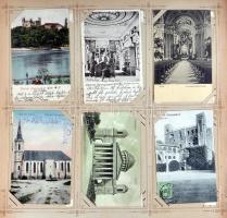 Dr Ballagi Tibor (Ballagi Mór unokája) 1.100-1.200 darabos képeslapgyűjteménye, I. világháború előtt...