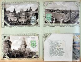 Dr Ballagi Tibor (Ballagi Mór unokája) 1.100-1.200 darabos képeslapgyűjteménye, I. világháború előtt...