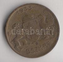1933. "BSZKRT / Kis szakaszjegy" Cu zseton T:2