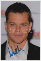 Matt Damon színész dedikált fotó / autograph signature 10x15 cm