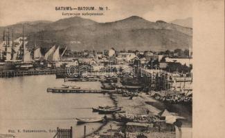 Batumi, Batoum; port, ships 