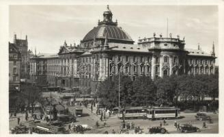 München, trams, automobiles