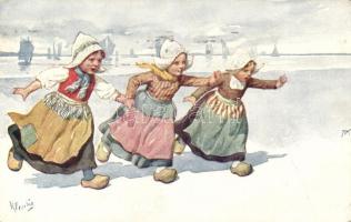 Dutch children, folklore, s: Feiertag, Holland gyerekek, s: Feiertag
