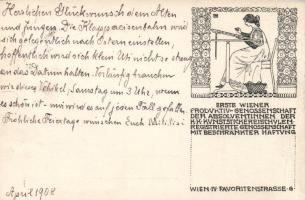 Erste wiener Produktiv-Genossenschaft der Absolventinnen der K.K. Kunststickereischulen (EB)